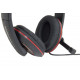 Esperanza EH118 headphones/headset Wired Head-band Calls/Music Black, Red