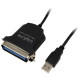 Centronics 36-pin (IEEE1284), 1.5m USB adapter