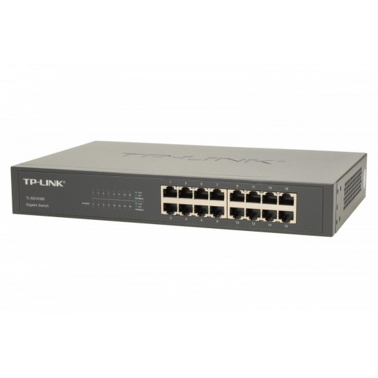 16-Port Gigabit Desktop/Rackmount Switch