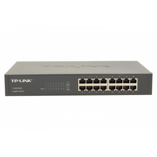 16-Port Gigabit Desktop/Rackmount Switch