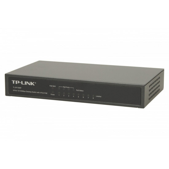 NET SWITCH 8PORT 10/100M POE/TL-SF1008P TP-LINK