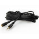 3.5 mm stereo audio extension cable, 5 m