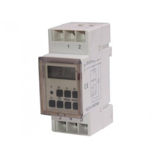 Timer timer MCE09 DIN Rail 3600W / off switch c