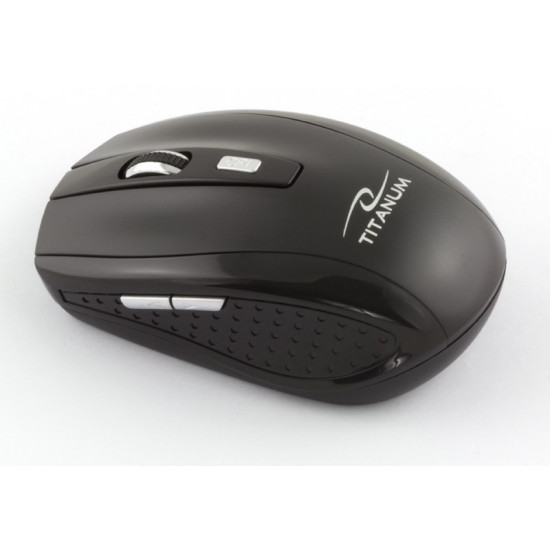 Titanum Wireless Optical Mouse SNAPPER TM105K 2.4GHz, DPI 1000/1600, 6 buttons, NANO receiver