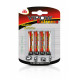 ALKALINE BATTERIES 4PCS LR03 AAA VIPOW EXTREME