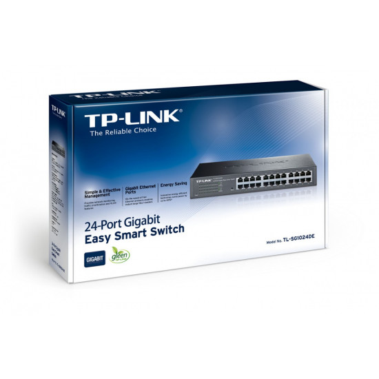 NET SWITCH 24PORT 1000M/TL-SG1024DE TP-LINK