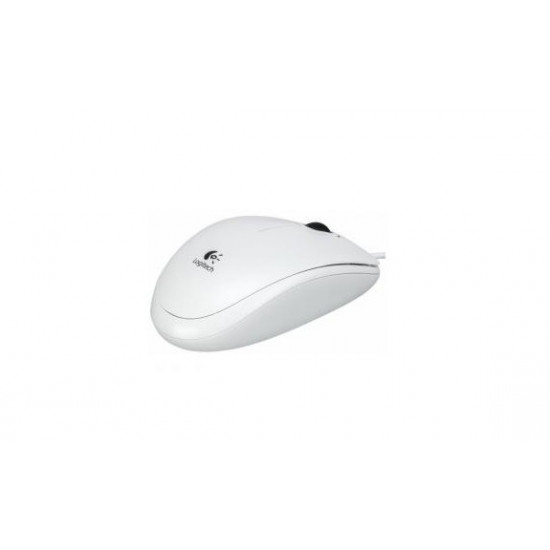 LOGITECH B100 optical Mouse white USB for Business