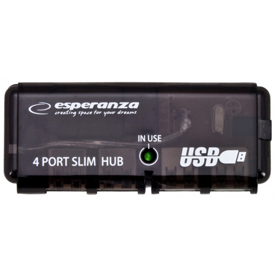 HUB 4 PORTS USB 2.0 EA112