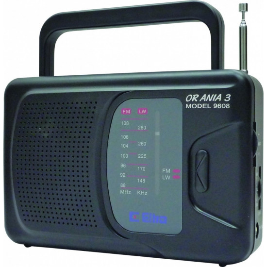 ANIA radio black