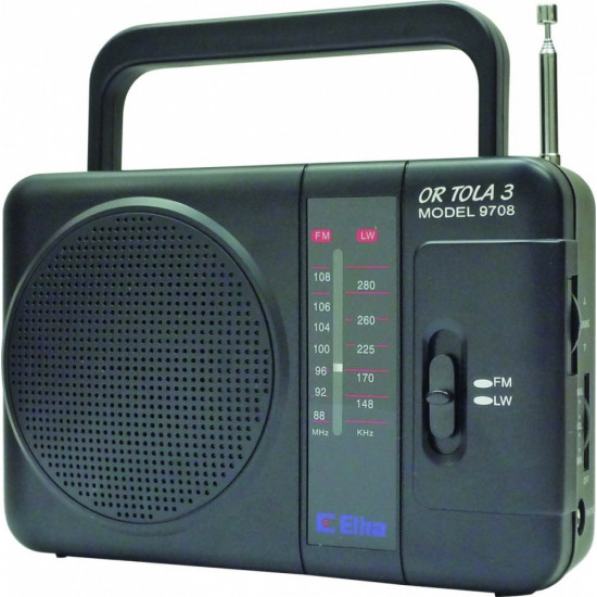 ELTRA Radio TOLA Black