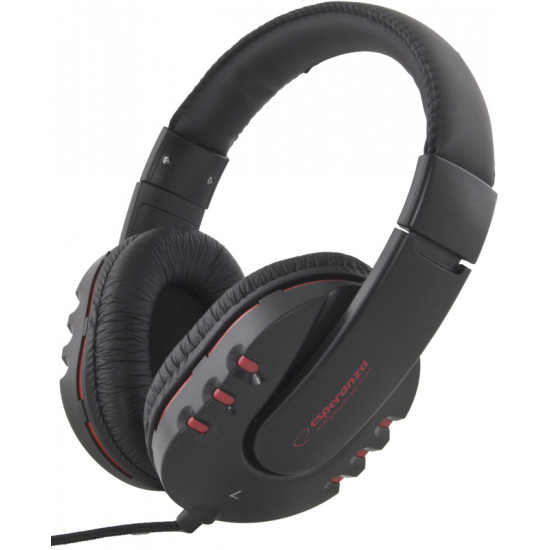 HEADPHONES AUDIO STEREO EH142K BLACK