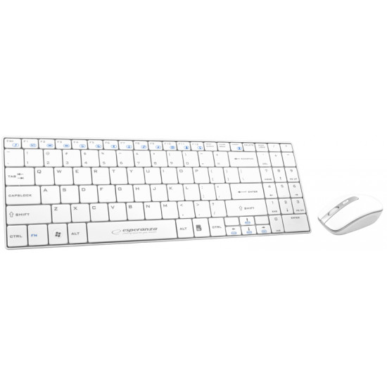 KEYBOARD + MOUSE WIRELESS 2,4GHz EK122K