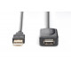 USB 2.0 Repeater cable, USB A M / A F length 5m