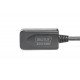 USB 2.0 Repeater cable, USB A M / A F length 5m