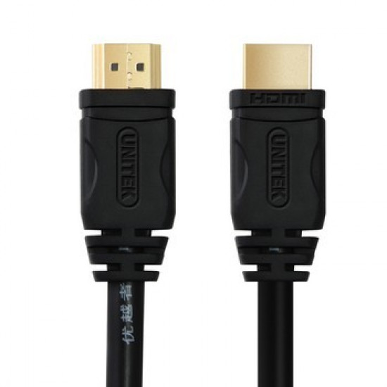 HDMI CABLE M/M 1,0m v1.4 GOLD BASIC