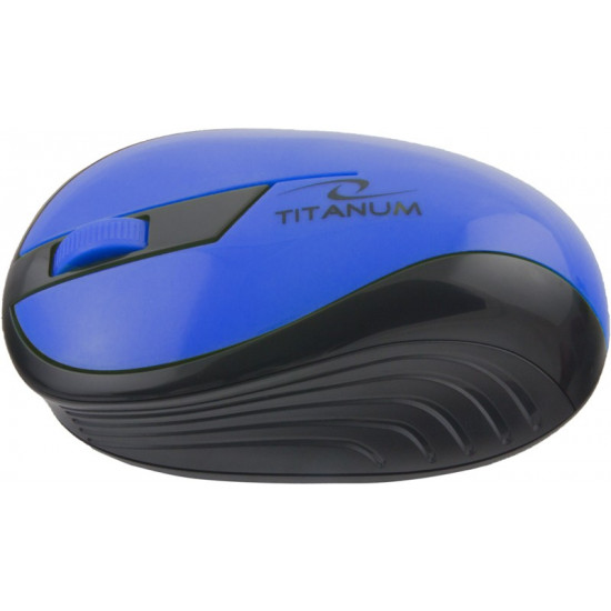 WIRELESS OPTICAL MOUSE 1000DPI TM114B BLUE