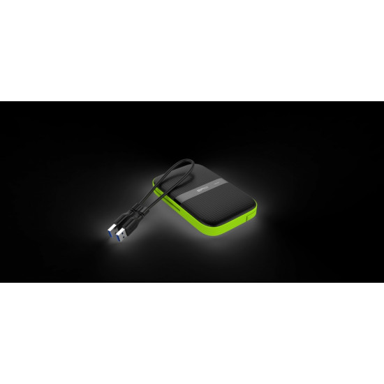 ARMOR A60 1TB USB 3.0 BLACK-GREEN/PANCERNY wstrząso/py o i wodoodporny