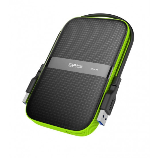 ARMOR A60 1TB USB 3.0 BLACK-GREEN/PANCERNY wstrząso/py o i wodoodporny