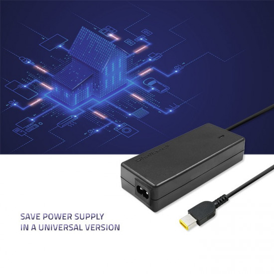 Power adapter for IBM Lenovo 65W | 20V 3.25A | slim tip