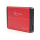 External HDD Enclosure 2.5'' USB 3.0 Red
