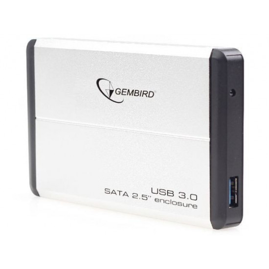 External HDD Enclosure 2.5'' USB 3.0 Silver