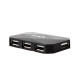 USB Hub 4-PORT LOCUST Black