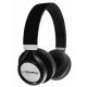 STEREO HEADPHONES WITH VOLUME CONTROL EH159K BLACK