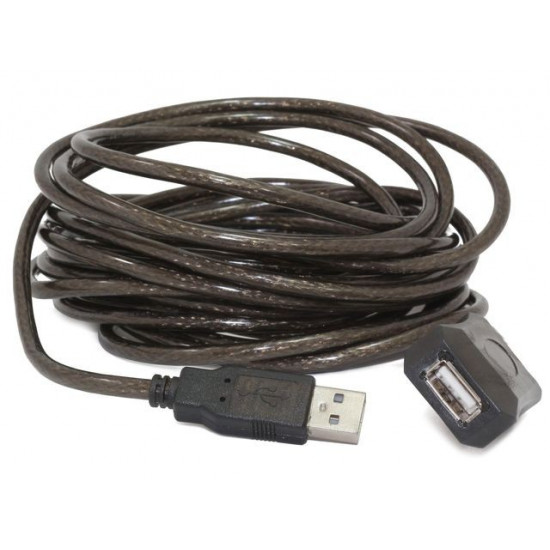 USB extension cable 10M active black