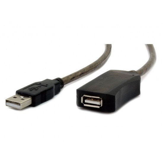 USB extension cable 10M active black