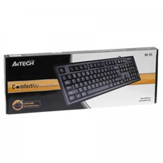 A4Tech KR-85 keyboard USB QWERTY US English Black