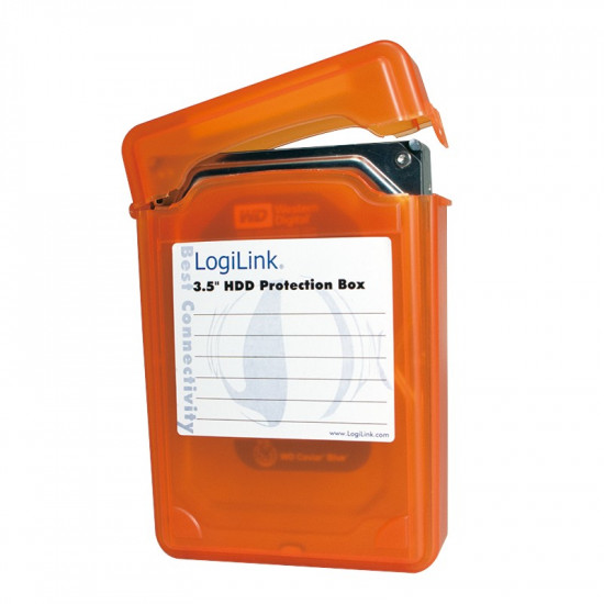 Protective box for HDD 3.5& 39 , orange