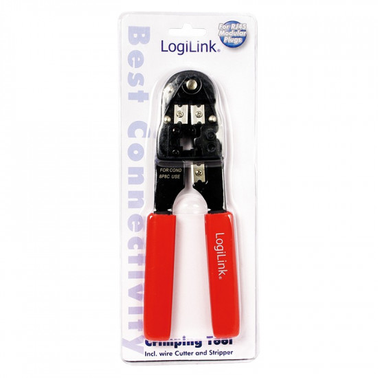 Crimping tool for RJ45 with cutter metal