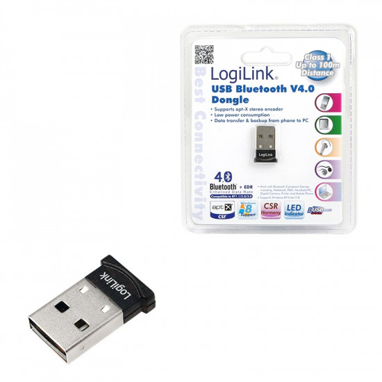 Adapter bluetooth v4.0 USB, Win 10 