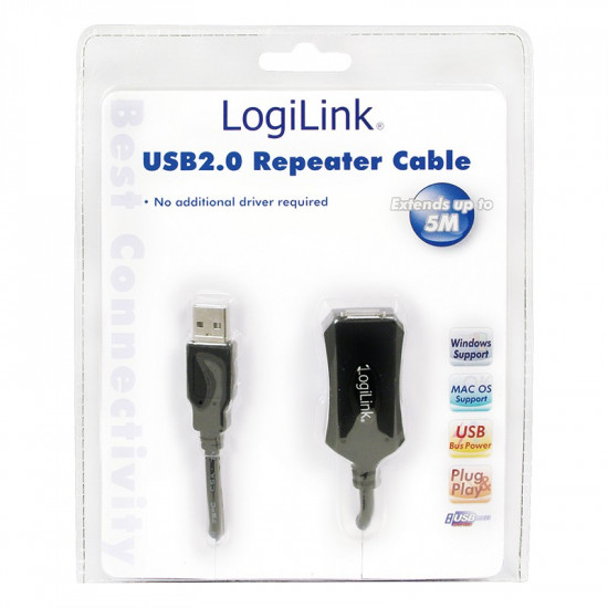 Repeater cable USB2.0, 5m