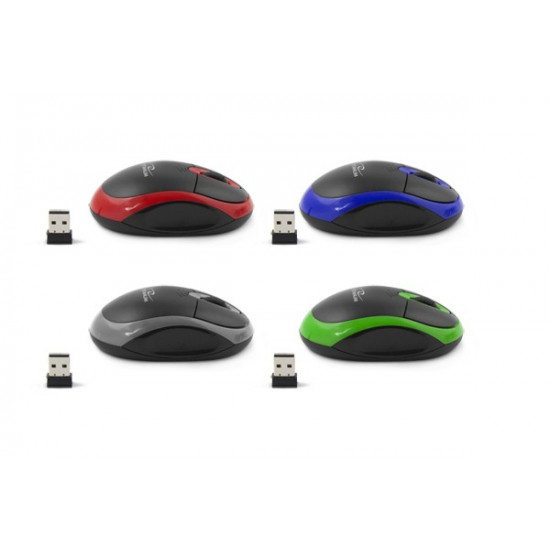 TITANUM MOUSE VOLTURE 3D OPTICAL WIRELESS 2.4GHz BLACK/GREEN