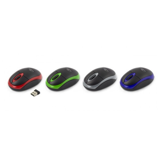 TITANUM MOUSE VOLTURE 3D OPTICAL WIRELESS 2.4GHz BLACK/GREEN