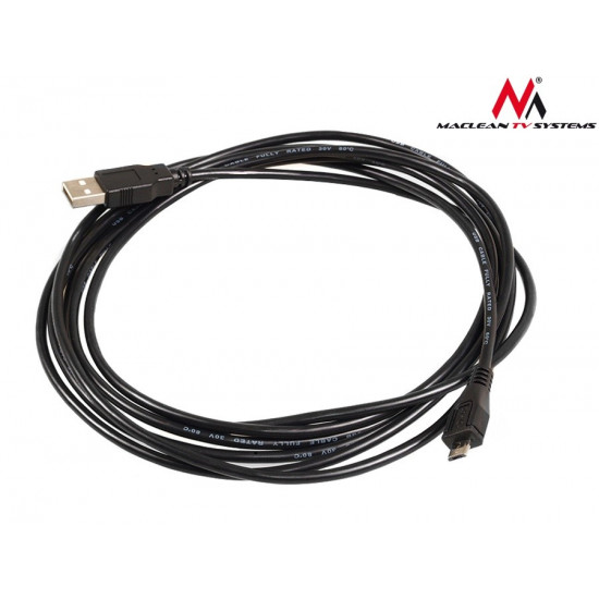 USB cable 2.0 plug-plug micro 3m MCTV-746