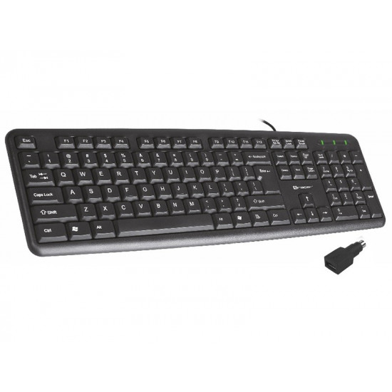 Keyboard Maverick Black USB PS2