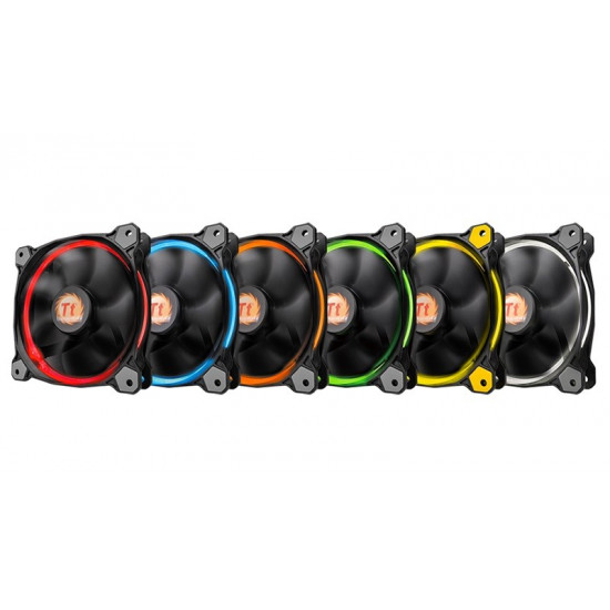 Case fan - Ring 12 LED RGB 256 color (120mm, LNC, 1500 RPM) BOX 