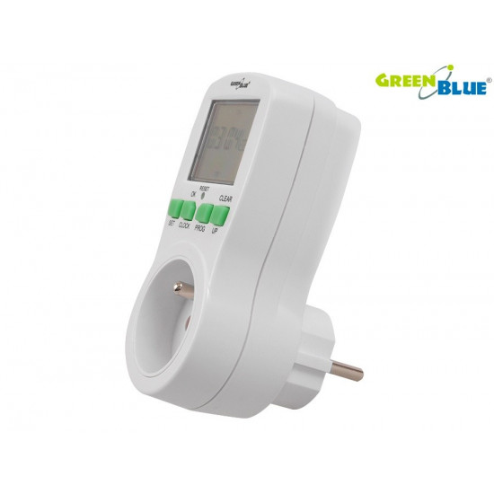 Timer switch - GreenBlue GB107 digital timer 16 programs