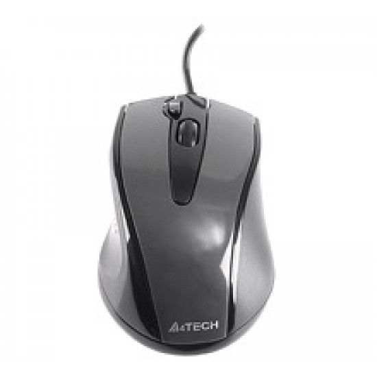 Mouse V-TRACK N-500F-1 Glossy Grey USB