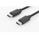 Connection cable USB 2.0 SuperSpeed Type USB C/USB C M/M black 1,8m