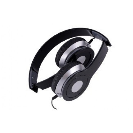 CITY black ster headphone with microph.