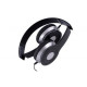 CITY black ster headphone with microph.