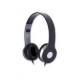 CITY black ster headphone with microph.