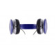 CITY blue stere o headphone with microp