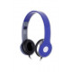 CITY blue stere o headphone with microp