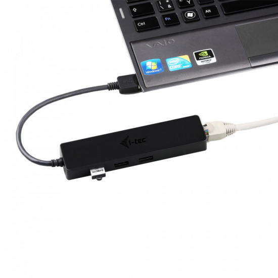 USB 3.0 Slim HUB 3 Port + Gigabit Ether.