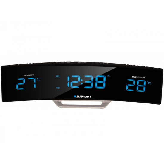 Clock radio CR12BK FM Alarm Temperature