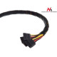 Masking cable 3m black MCTV-685